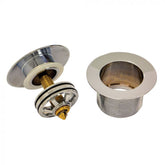 Fienza 40mm Pop Up / Pull Out Bath Plug and Waste No Overflow - Gun Metal